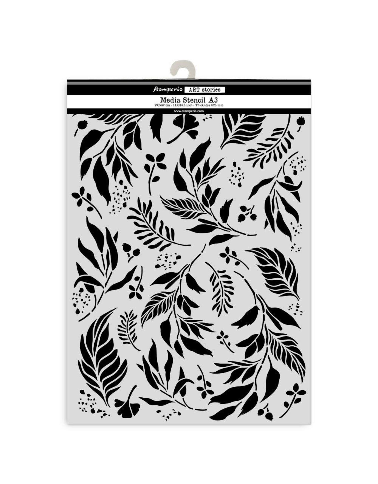 STAMPERIA STAMPERIA ART STORIES LEAVES STENCIL