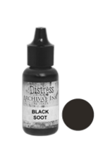 RANGER TIM HOLTZ DISTRESS ARCHIVAL RE-INKER BLACK SOOT