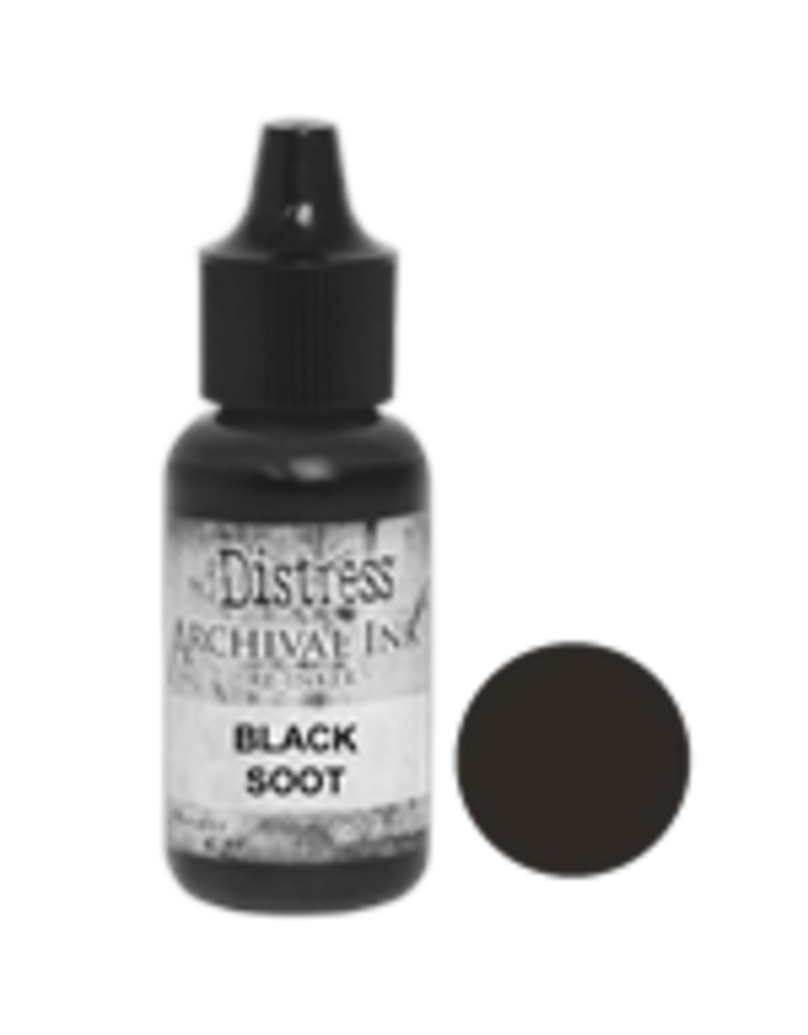 RANGER TIM HOLTZ DISTRESS ARCHIVAL RE-INKER BLACK SOOT