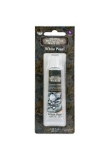 PRIMA PRIMA FINNABAIR ART ALCHEMY WHITE PEARL METALLIC WAX