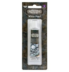 PRIMA PRIMA FINNABAIR ART ALCHEMY WHITE PEARL METALLIC WAX
