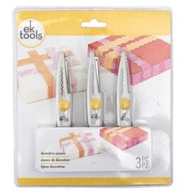 EK SUCCESS EK SUCCESS DECORATIVE SCISSORS 3/PK