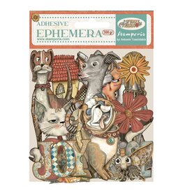 STAMPERIA STAMPERIA FURRY FRIENDS EPHEMERA ADHESIVE PAPER CUT OUTS