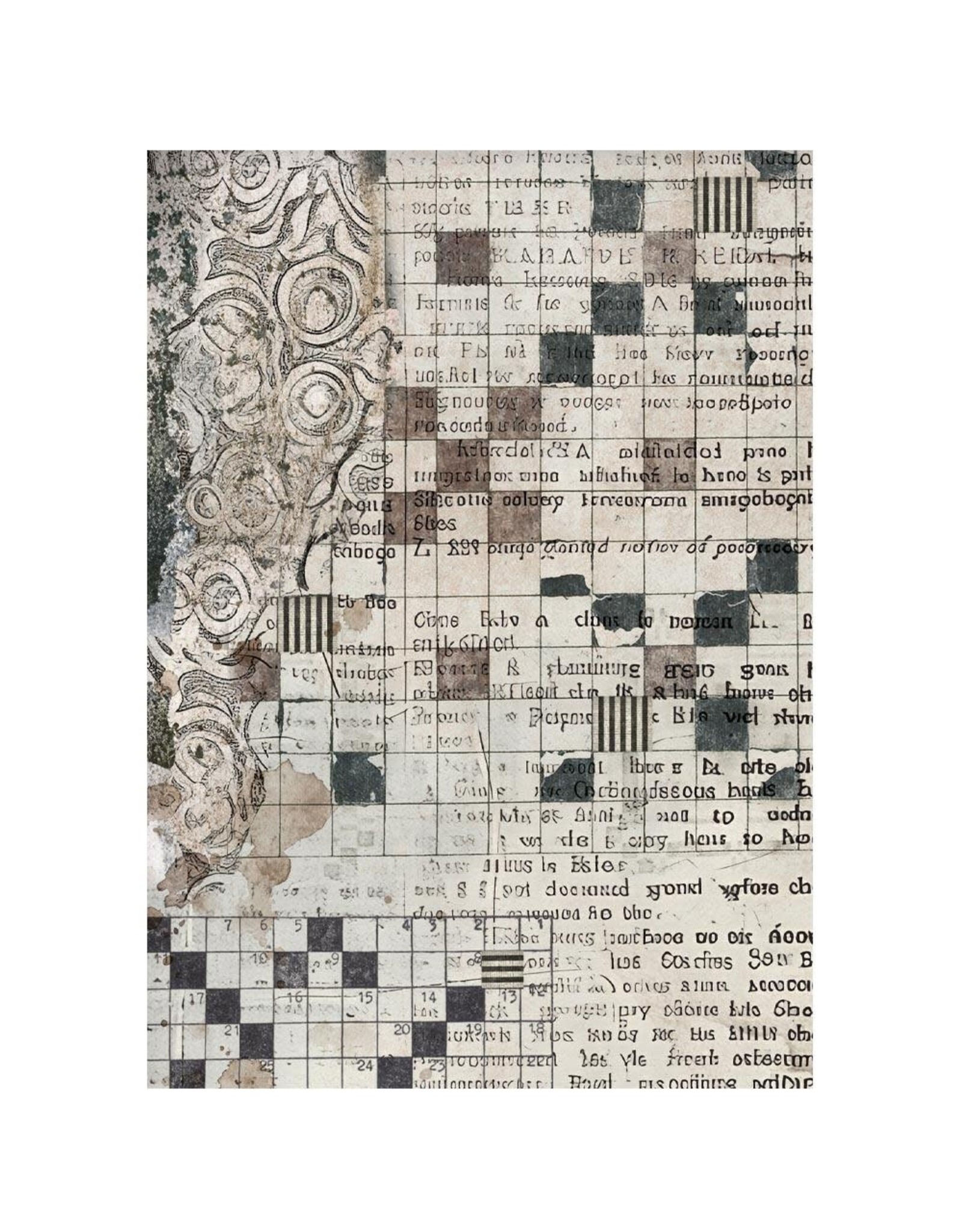 STAMPERIA STAMPERIA FURRY FRIENDS ASSORTED A6 RICE PAPER DECOUPAGE BACKGROUNDS 10.5X14.8CM 8/PK