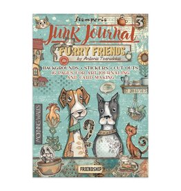 STAMPERIA STAMPERIA FURRY FRIENDS JUNK JOURNAL