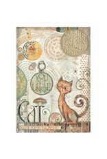 STAMPERIA STAMPERIA FURRY FRIENDS ASSORTED A4 RICE PAPER 6/PK