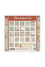 STAMPERIA STAMPERIA FURRY FRIENDS MAXI PAD 12x12 PAPER PACK 22 SHEETS