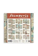 STAMPERIA STAMPERIA FURRY FRIENDS 12x12 COLLECTION PACK 10 SHEETS
