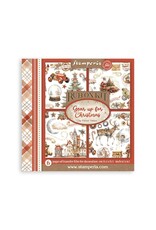 STAMPERIA STAMPERIA GEAR UP FOR CHRISTMAS ASSORTED RUB-ONS 6/PK