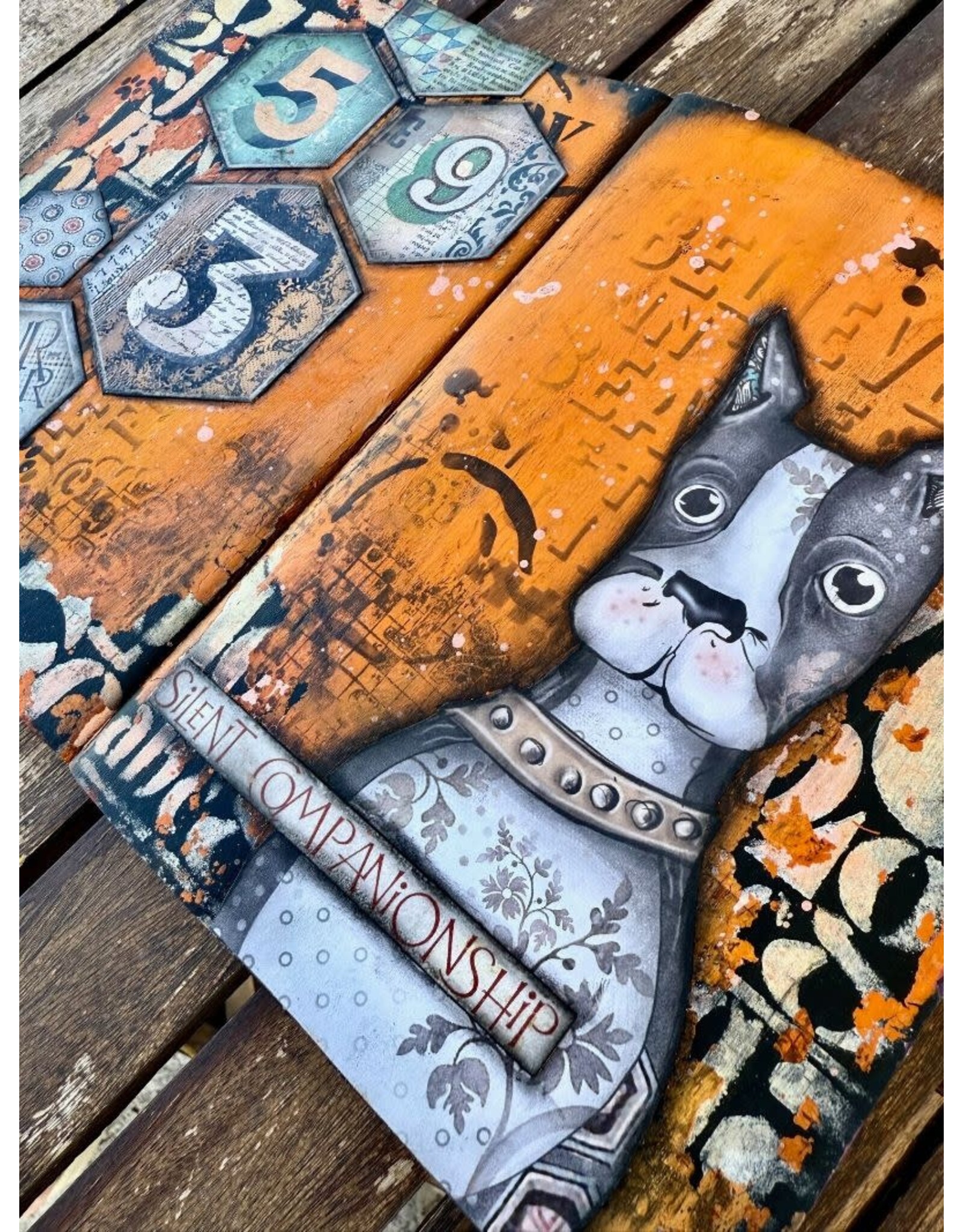 ANTONIS TZANIDAKIS ART JOURNAL BOOK PAGES A DOG'S EQUATION OCT 18 2025 16h30-21h