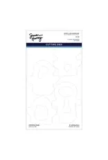 SPELLBINDERS SPELLBINDERS SIMON HURLEY CHRISTMAS HUGS DIE SET