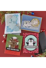 SPELLBINDERS SPELLBINDERS SIMON HURLEY CHRISTMAS HUGS DIE SET