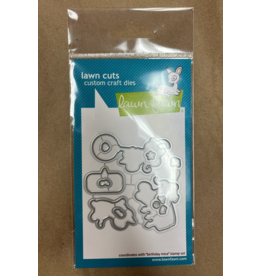 LAWN FAWN LAWN FAWN BIRTHDAY MICE DIE SET