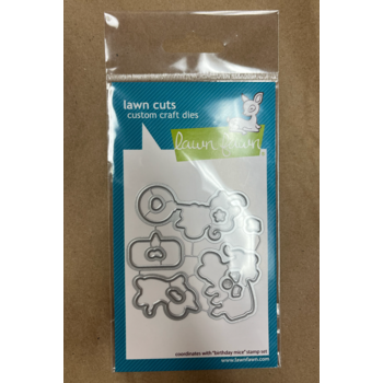 LAWN FAWN LAWN FAWN BIRTHDAY MICE DIE SET