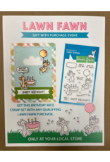 LAWN FAWN LAWN FAWN BIRTHDAY MICE DIE SET