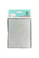 DRESS MY CRAFT DRESS MY CRAFT BRICK WALL EMBOSSING FOLDER