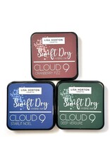 LISA HORTON CRAFTS LISA HORTON CRAFTS CLOUD 9 FESTIVE 2025 SWIFT DRY HYBRID INK PAD SET