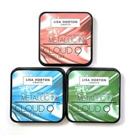 LISA HORTON CRAFTS LISA HORTON CRAFTS CLOUD 9 WINTER 2025 METALLIC INK PAD SET
