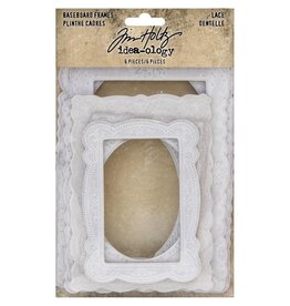 ADVANTUS TIM HOLTZ IDEA-OLOGY LACE BASEBOARD FRAMES EPHEMERA 6PC
