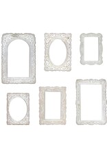 ADVANTUS TIM HOLTZ IDEA-OLOGY LACE BASEBOARD FRAMES EPHEMERA 6PC