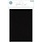 CRAFT CONSORTIUM THE ESSENTIAL A4 GLITTER CARDSTOCK 10 SHEETS - BLACK