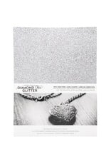 HARMONY PAPER HARMONY PAPER DIAMOND CHIC PLATINUM 8.5x11 GLITTER CARDSTOCK 20/PK