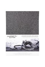 HARMONY PAPER HARMONY PAPER DIAMOND CHIC MIDNIGHT MASQUERADE 8.5x11 GLITTER CARDSTOCK 20/PK