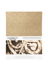 HARMONY PAPER HARMONY PAPER DIAMOND CHIC ROSE GOLD 8.5x11 GLITTER CARDSTOCK 20/PK