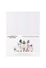 HARMONY PAPER HARMONY PAPER DIAMOND CHIC CRYSTAL 8.5x11 GLITTER CARDSTOCK 20/PK