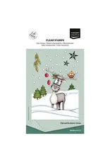VAESSEN CREATIVE VAESSEN CREATIVE REINDEER & CO 2 CLEAR STAMP SET