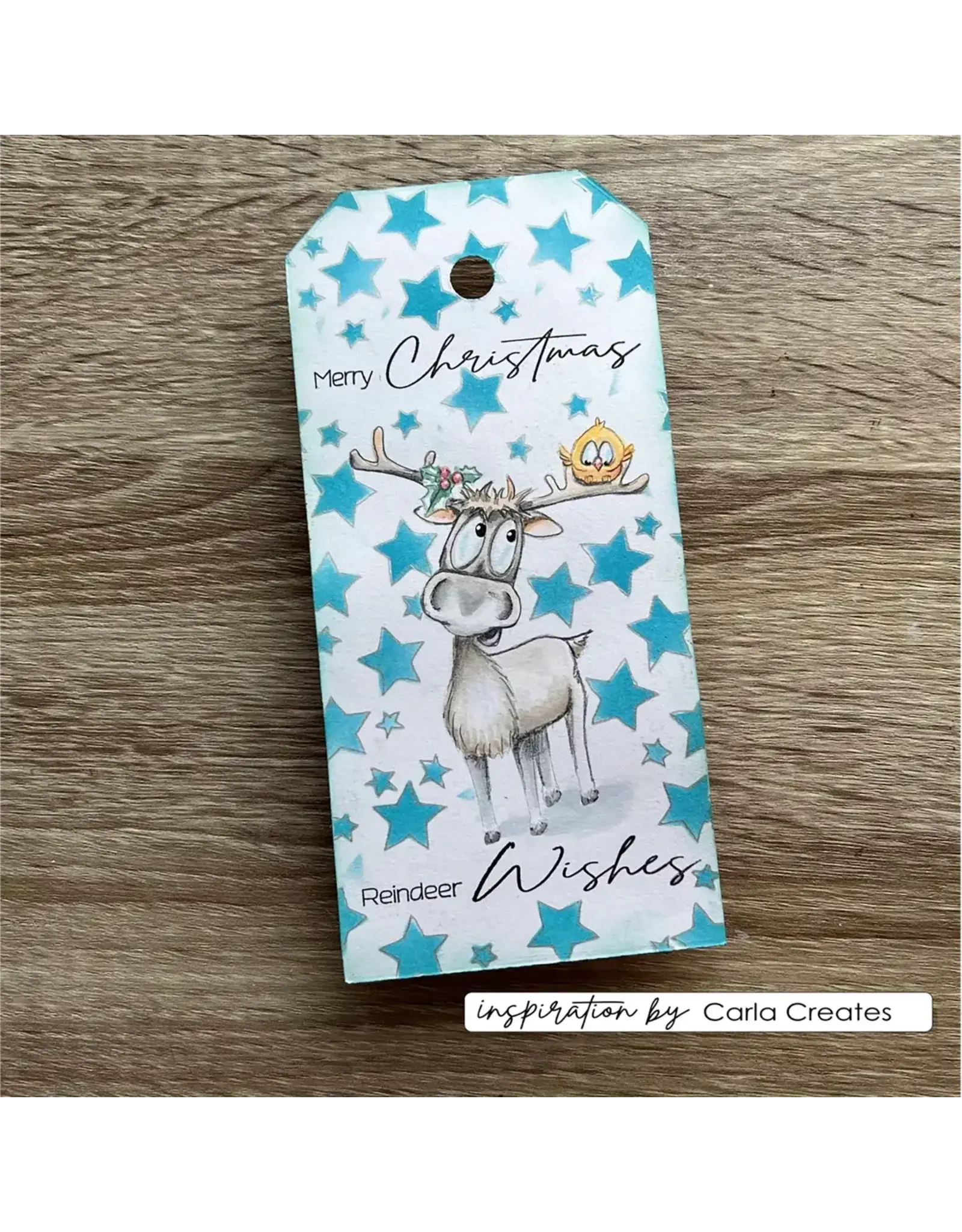 VAESSEN CREATIVE VAESSEN CREATIVE REINDEER & CO 2 CLEAR STAMP SET