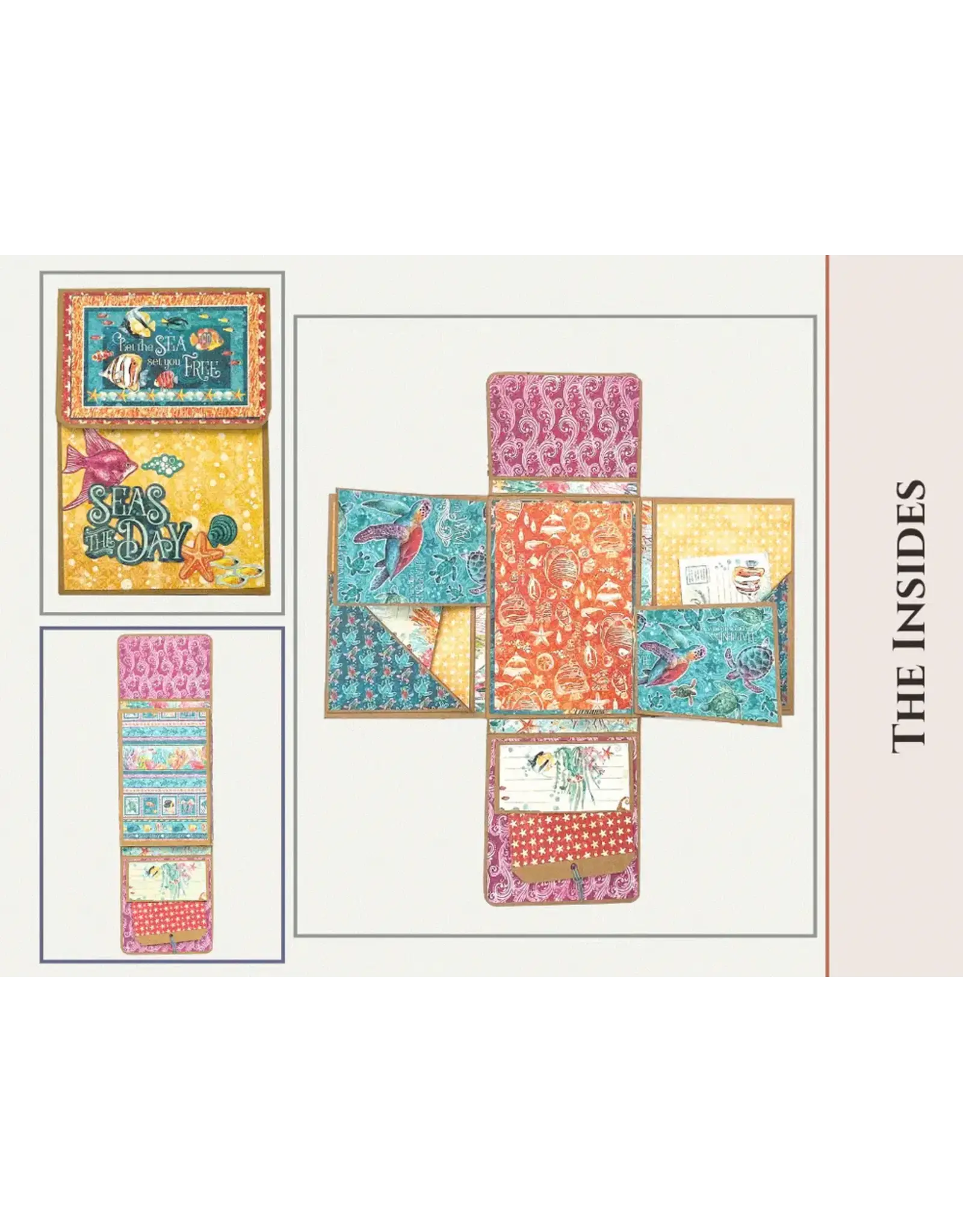 CRAFTREAT CRAFTREAT SCRAPBOOK BLANKS QUICK FOLIO BE HAPPY