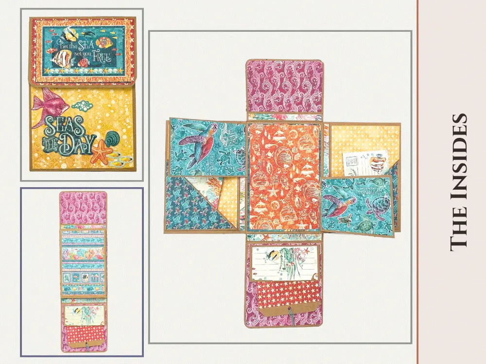 CRAFTREAT CRAFTREAT SCRAPBOOK BLANKS QUICK FOLIO BE HAPPY