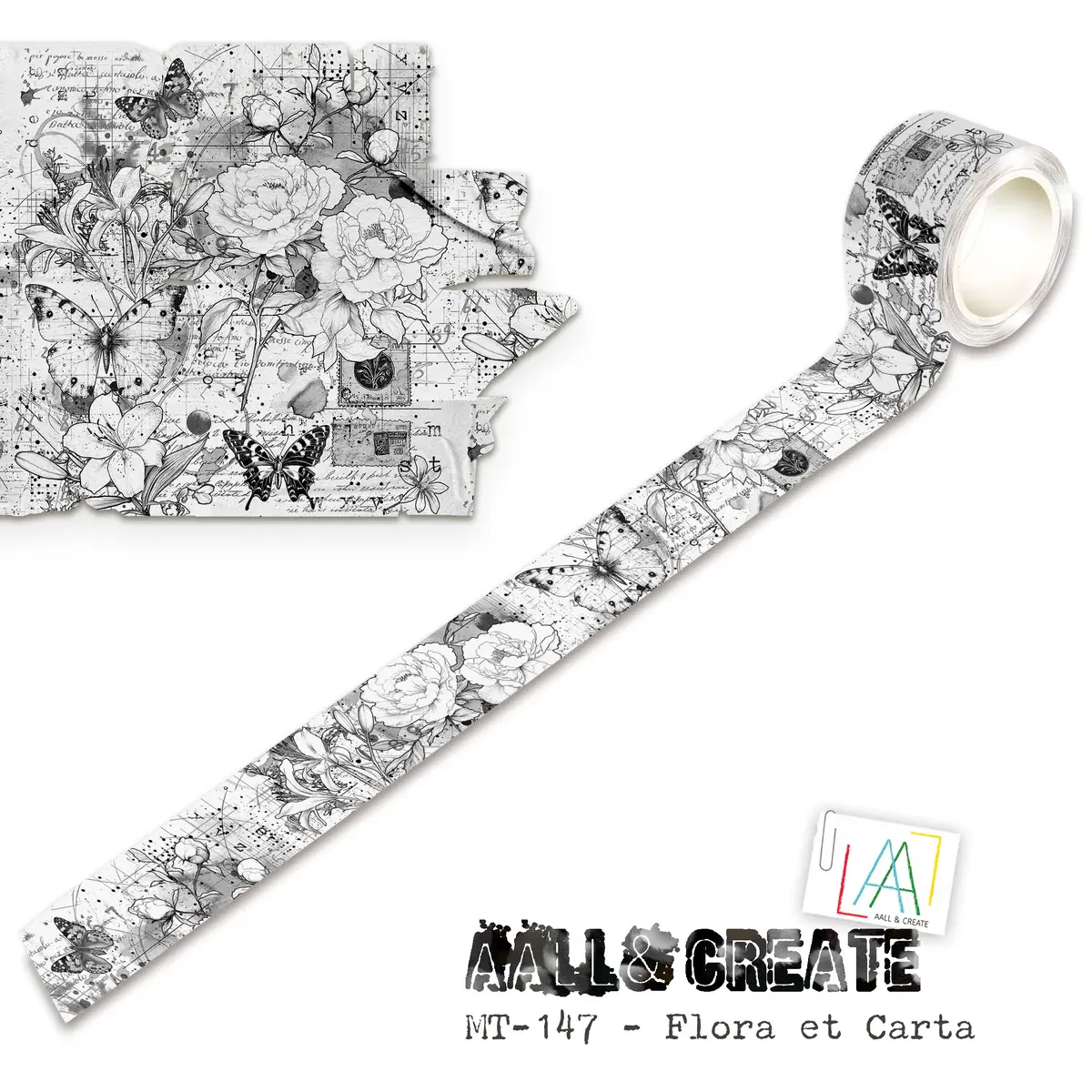 AALL & CREATE AALL & CREATE #147 FLORA ET CARTA LAYER IT UP! WASHI TAPE