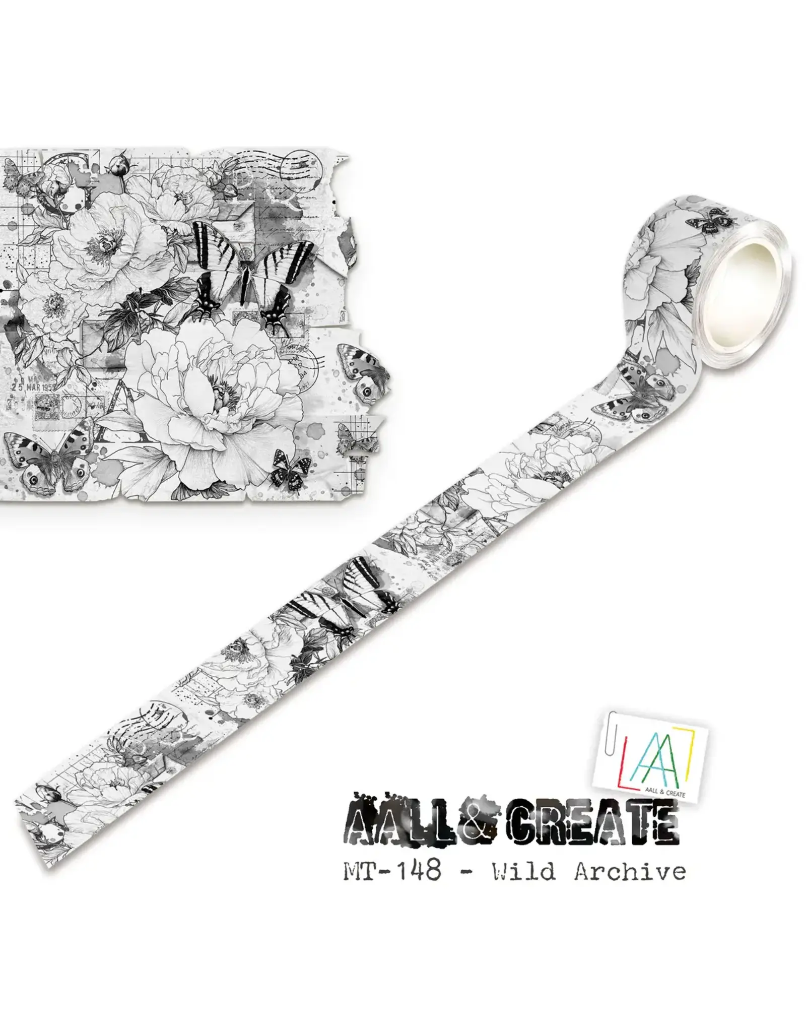AALL & CREATE AALL & CREATE #148 WILD ARCHIVE LAYER IT UP! WASHI TAPE
