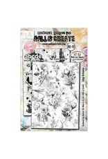 AALL & CREATE AALL & CREATE AUTOUR DE MWA #19 EDGY BOTANICA A5 RUB-ON SHEETS 2/PK