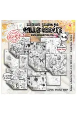AALL & CREATE AALL & CREATE AUTOUR DE MWA & CO #47 GRAPH PAPER GARDEN 6x6 DOUBLE-SIDED DESIGN PAPERS 10/PK