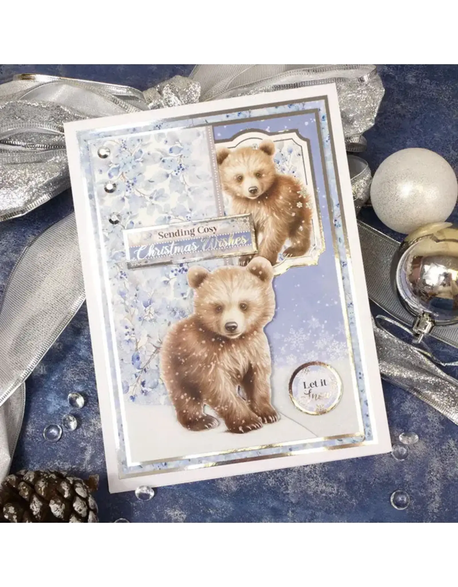 HUNKYDORY CRAFTS LTD. HUNKYDORY SNOW ADORABLE LUXURY TOPPER COLLECTION