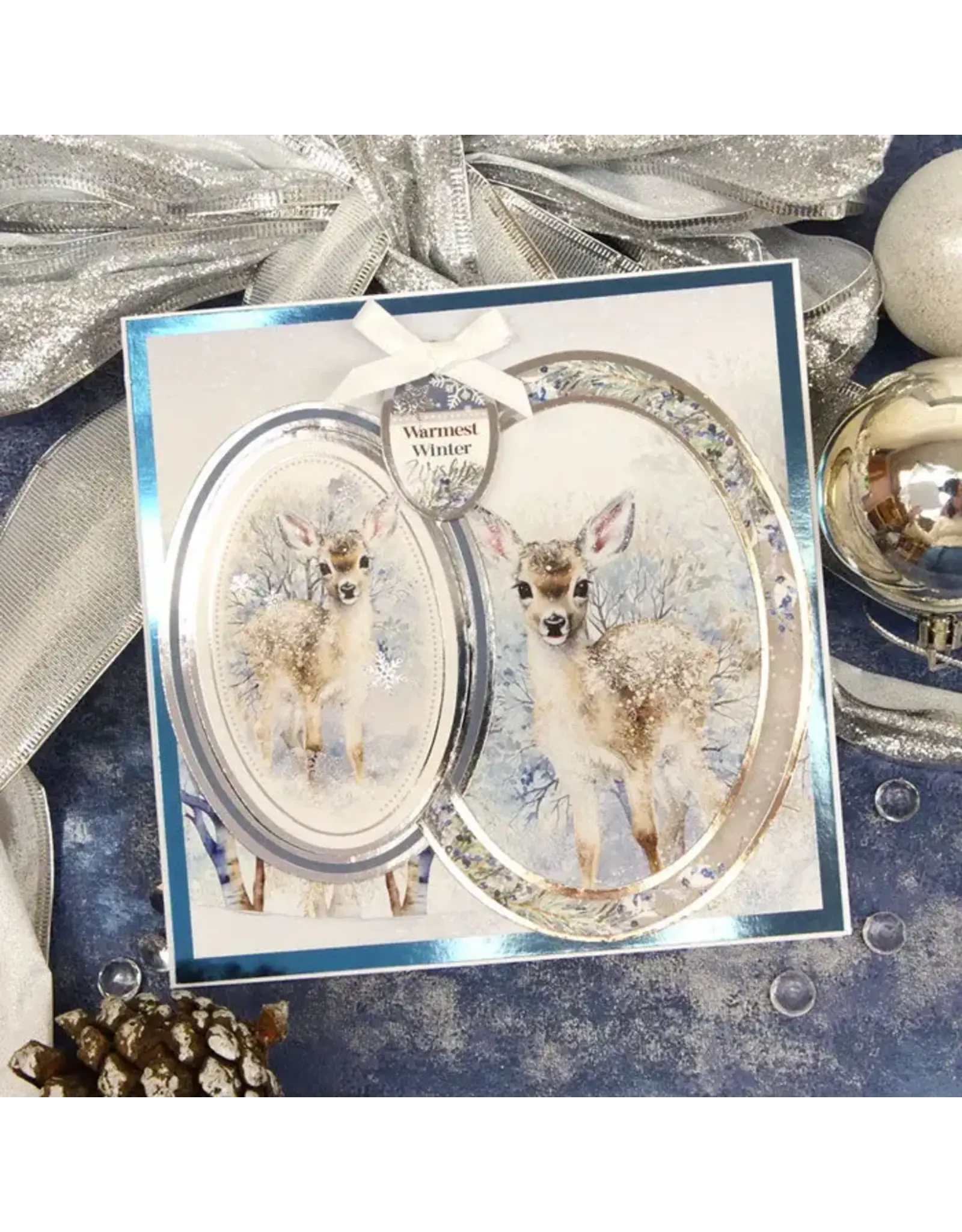 HUNKYDORY CRAFTS LTD. HUNKYDORY SNOW ADORABLE LUXURY TOPPER COLLECTION