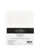 SPELLBINDERS SPELLBINDERS BETTERPRESS 8.5X11 118lb PORCELAIN COTTON CARD PANELS 25/PK