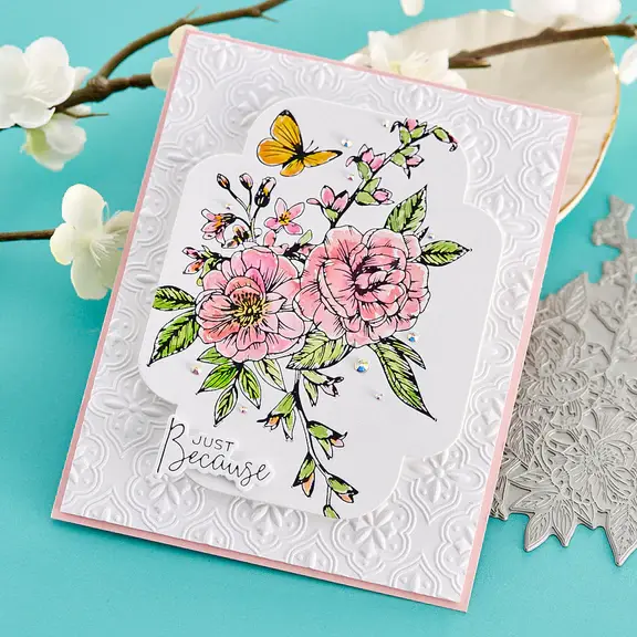 SPELLBINDERS SPELLBINDERS BETTERPRESS 8.5X11 118lb PORCELAIN COTTON CARD PANELS 25/PK