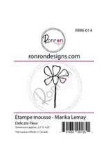 RONRON DESIGNS RONRON DESIGNS MARIKA LEMAY - DÉLICATE FLEUR FOAM STAMP