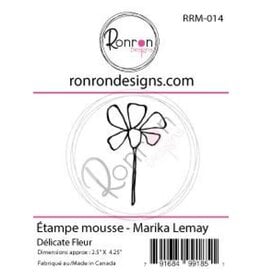 RONRON DESIGNS RONRON DESIGNS MARIKA LEMAY - DÉLICATE FLEUR FOAM STAMP