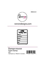 RONRON DESIGNS RONRON DESIGNS ATC FOAM STAMP