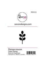 RONRON DESIGNS RONRON DESIGNS BRANCHE GRAPHIQUE FOAM STAMP