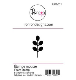 RONRON DESIGNS RONRON DESIGNS BRANCHE GRAPHIQUE FOAM STAMP
