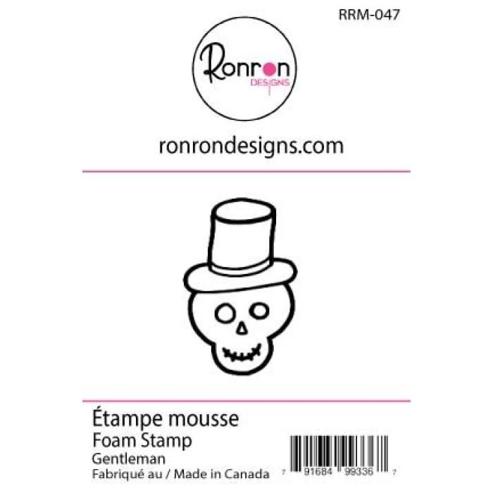 RONRON DESIGNS RONRON DESIGNS GENTLEMAN FOAM STAMP
