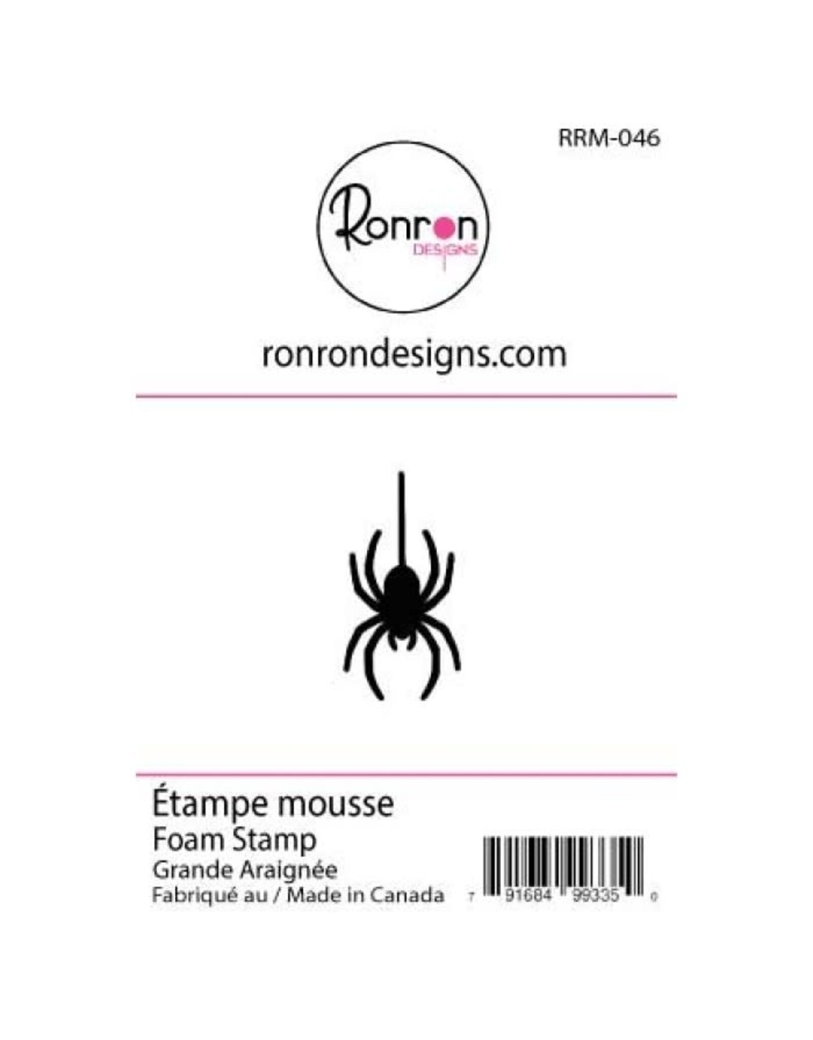 RONRON DESIGNS RONRON DESIGNS GRANDE ARAIGNÉE FOAM STAMP