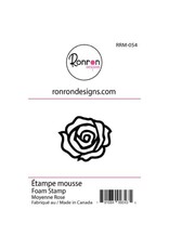 RONRON DESIGNS RONRON DESIGNS MOYENNE ROSE FOAM STAMP
