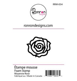 RONRON DESIGNS RONRON DESIGNS MOYENNE ROSE FOAM STAMP